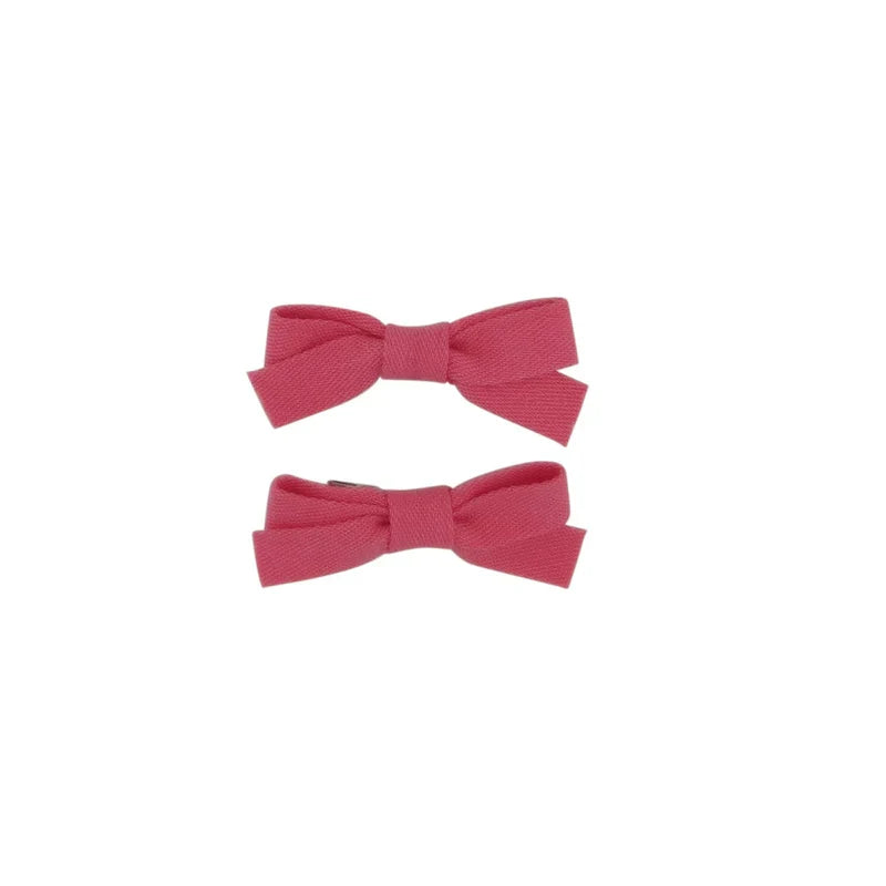 clip denim bow set