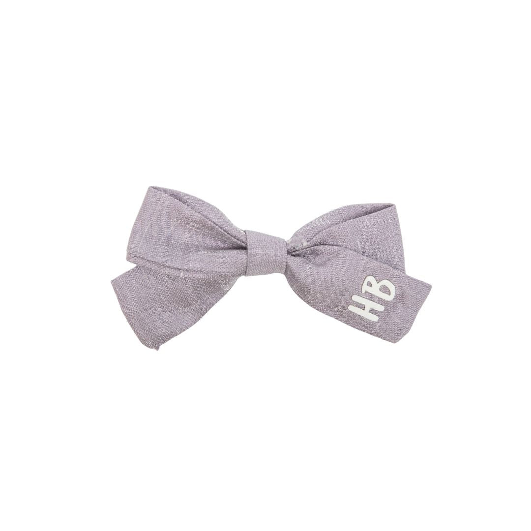 clip satin sparkle bow