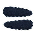 clip snap denim covered set
