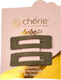 clip snap leather rectangle set