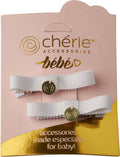 clip grosgrain flat bow
