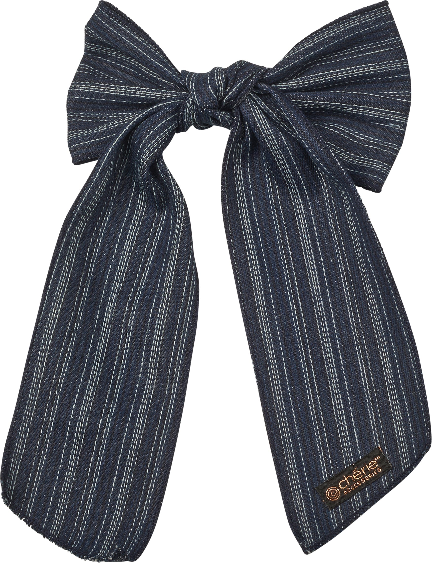 clip denim print