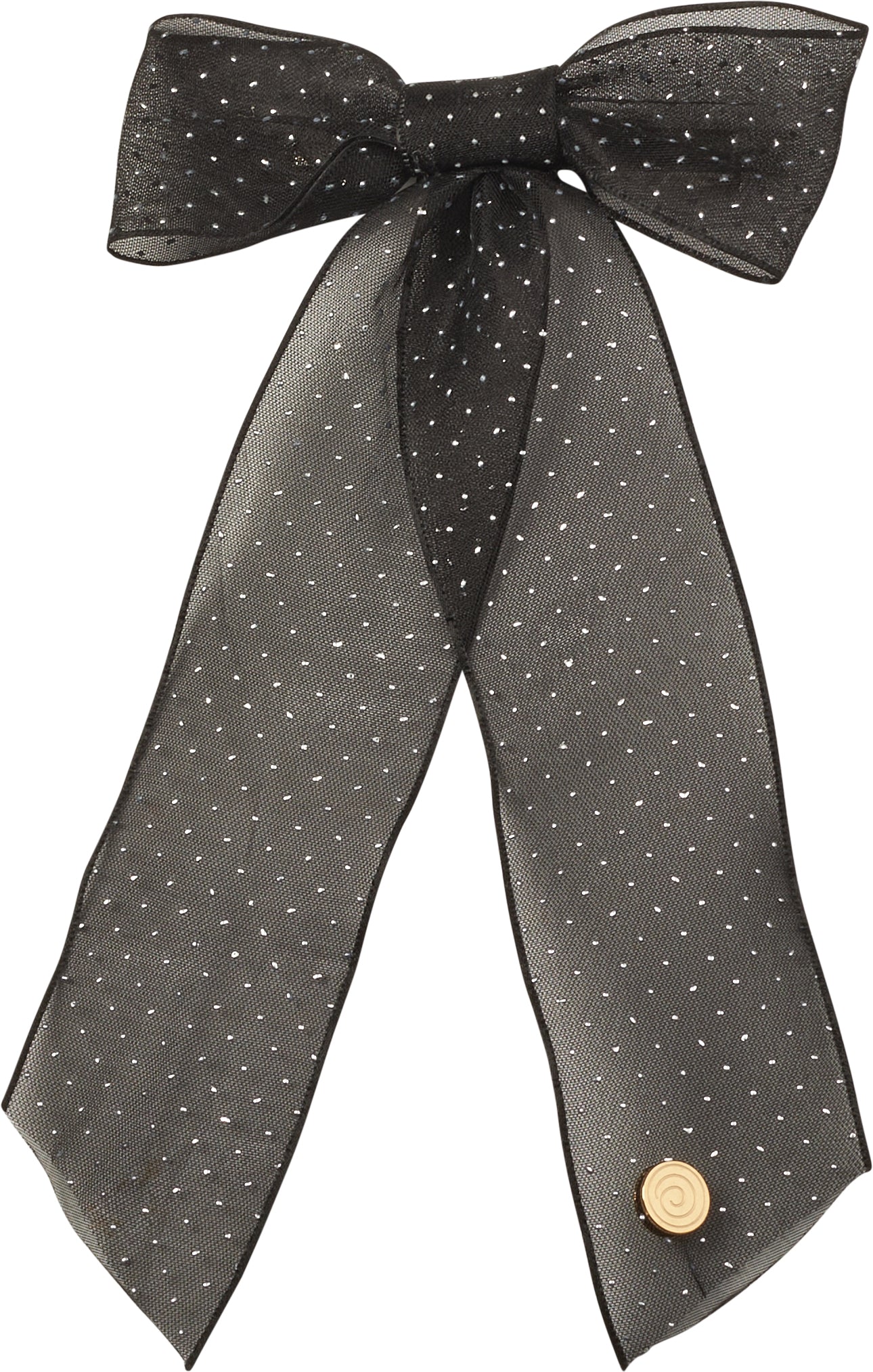 clip dotted tulle