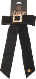 clip velvet buckle wide