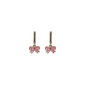 earring enamel bow