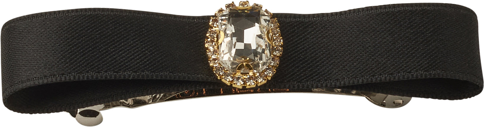 clip french satin stone center