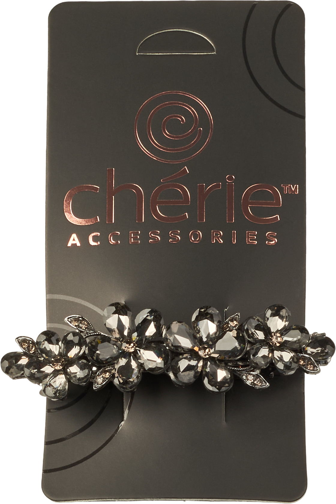 clip french rhinestone