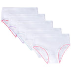 briefs 5 pack scalloped
