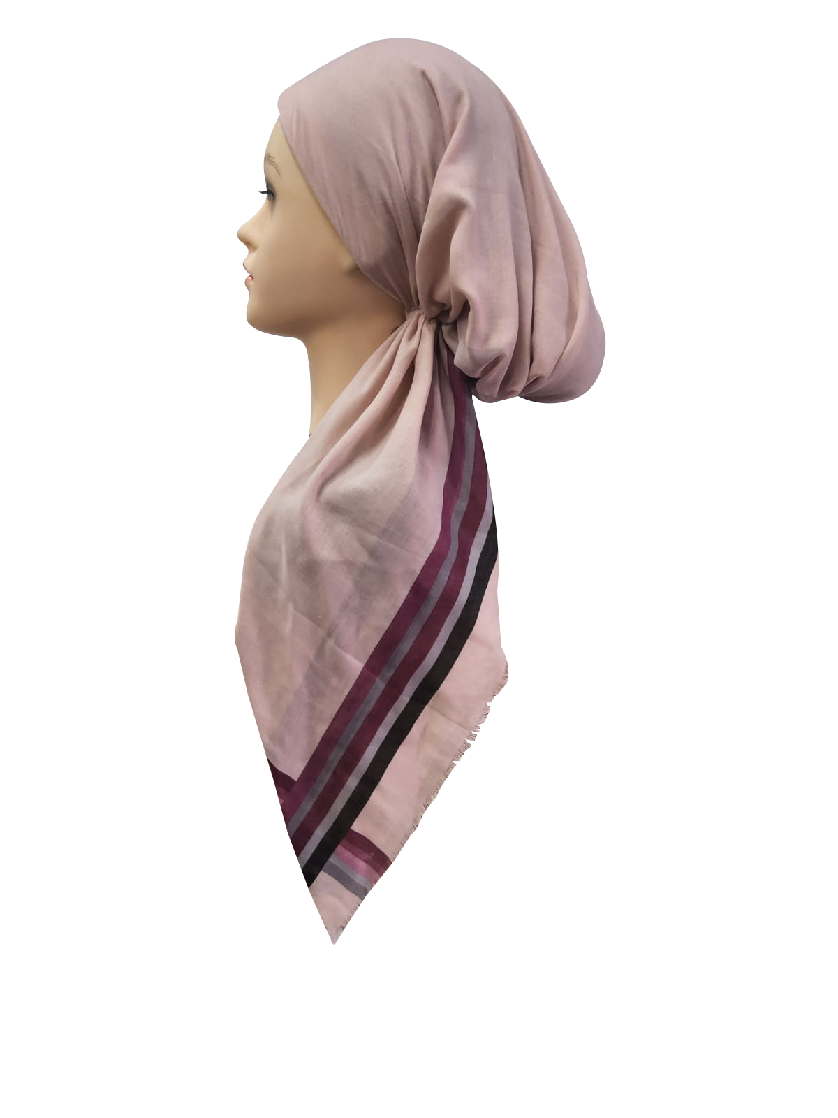 headscarf closed varsity stripe