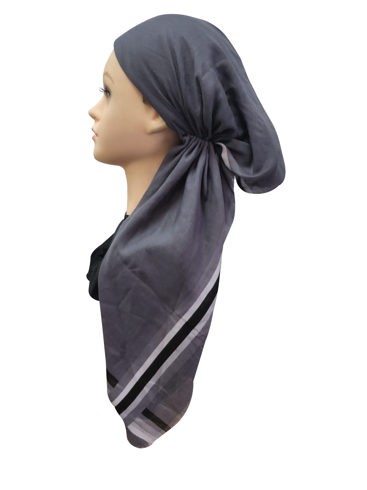 headscarf closed varsity stripe