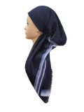 headscarf closed varsity stripe