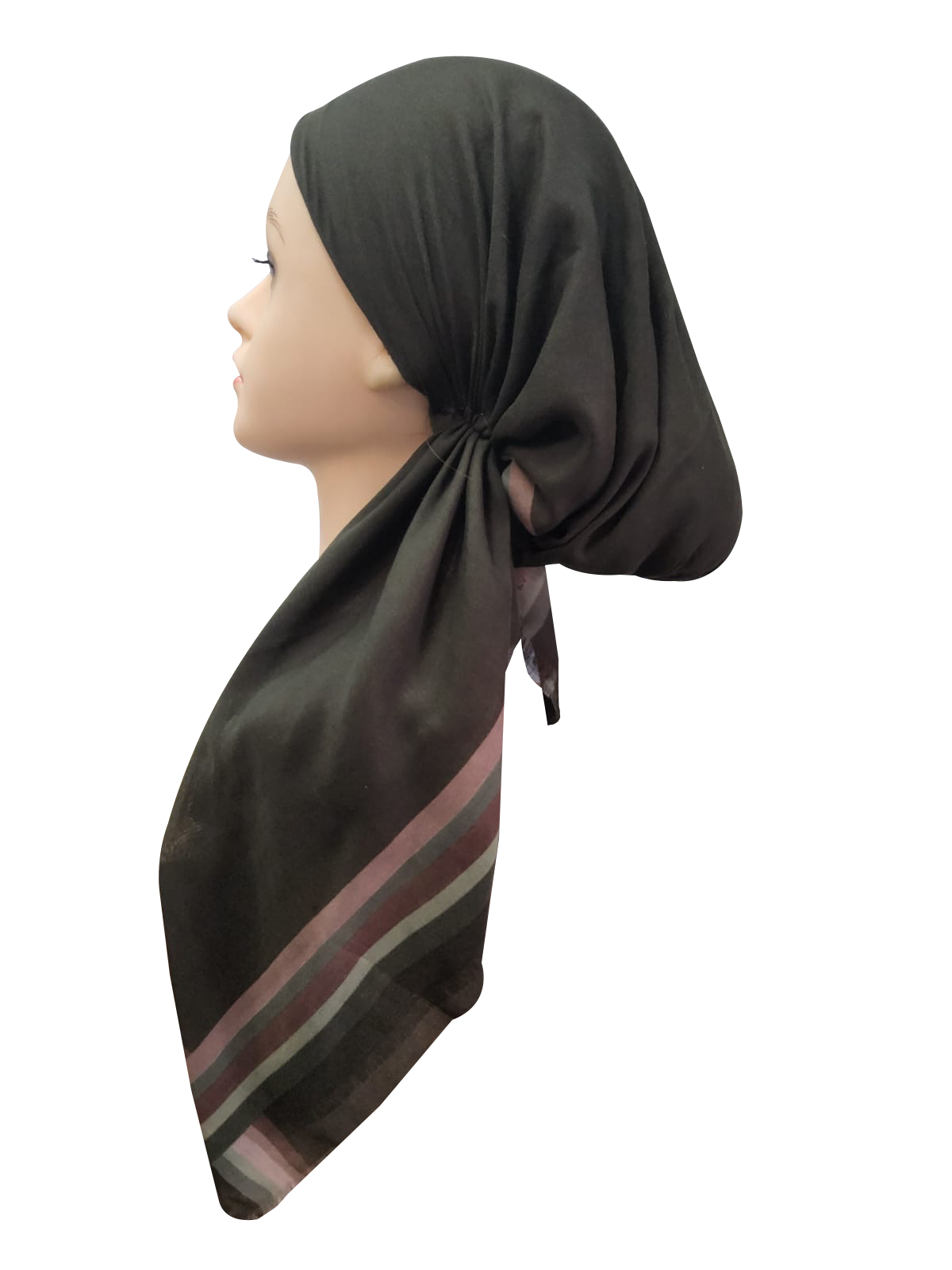 headscarf closed varsity stripe
