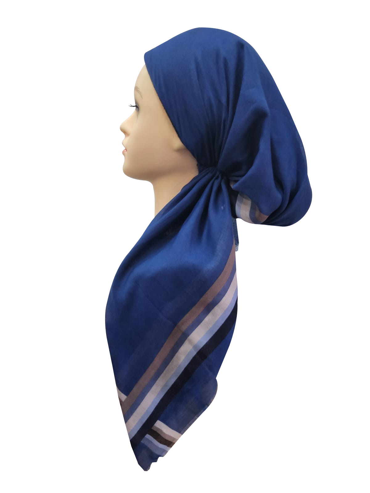 headscarf closed varsity stripe