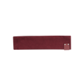 sweatband leather tab