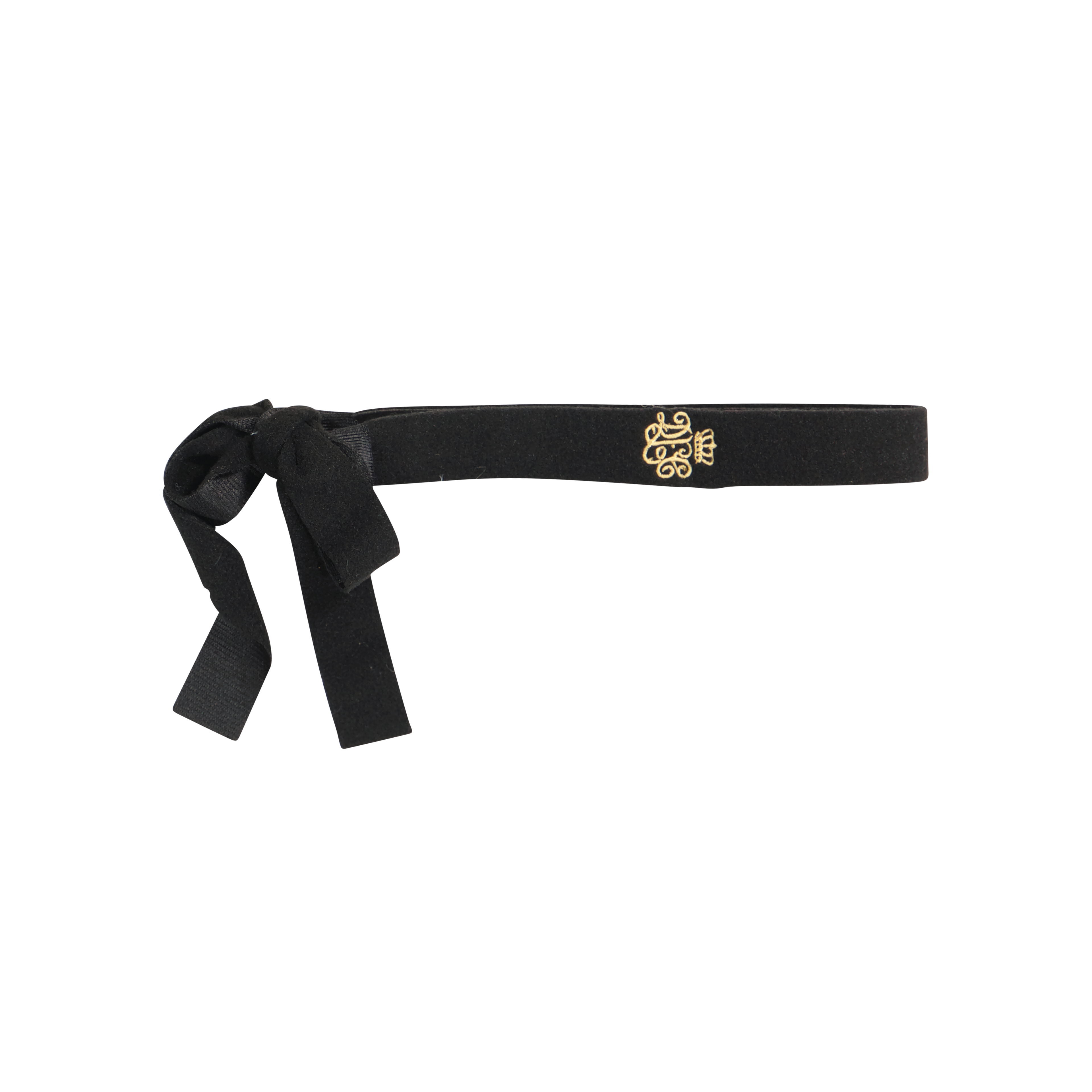 sweatband embroidered crown logo