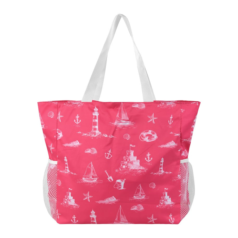 tote bag waterproof striped