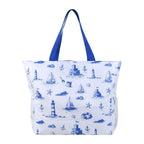 tote bag waterproof striped