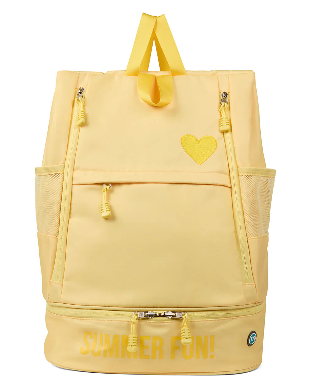 backpack summer fun double zipper