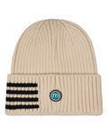 beanie side striped