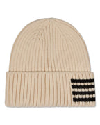 beanie side striped