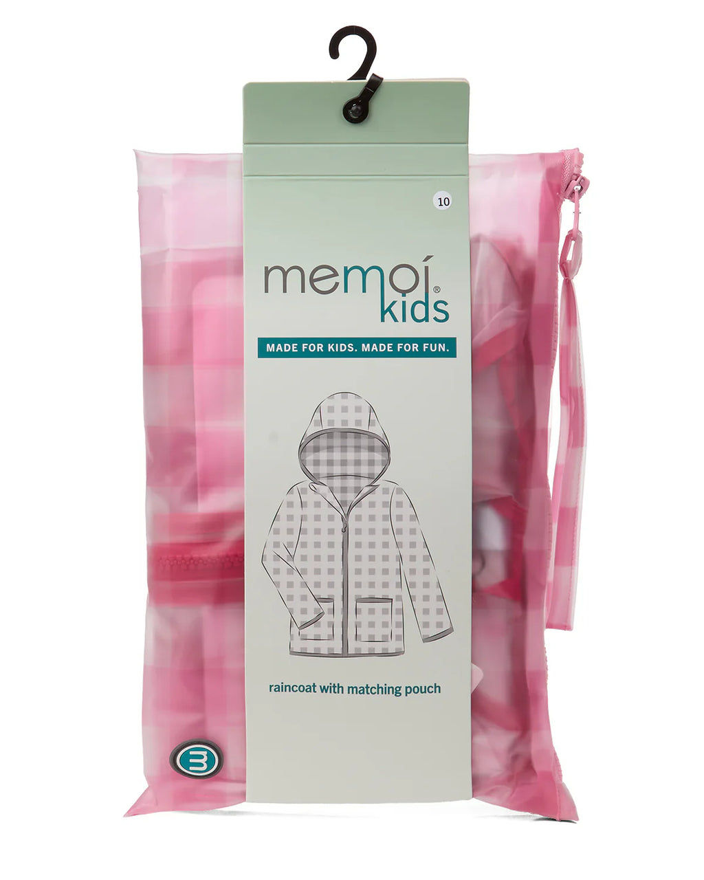 raincoat checkmate w pouch