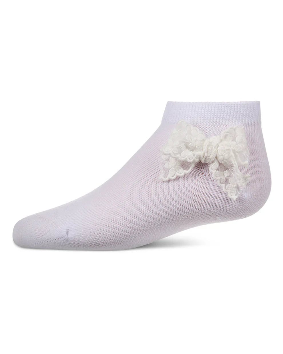 anklet lace bow