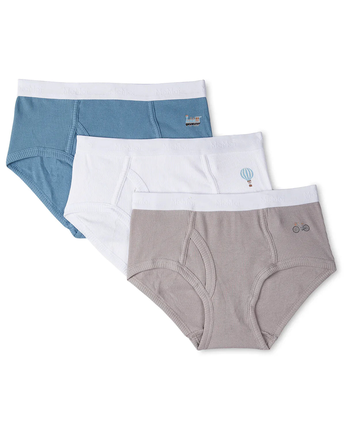 brief 3pk on the move ribbed