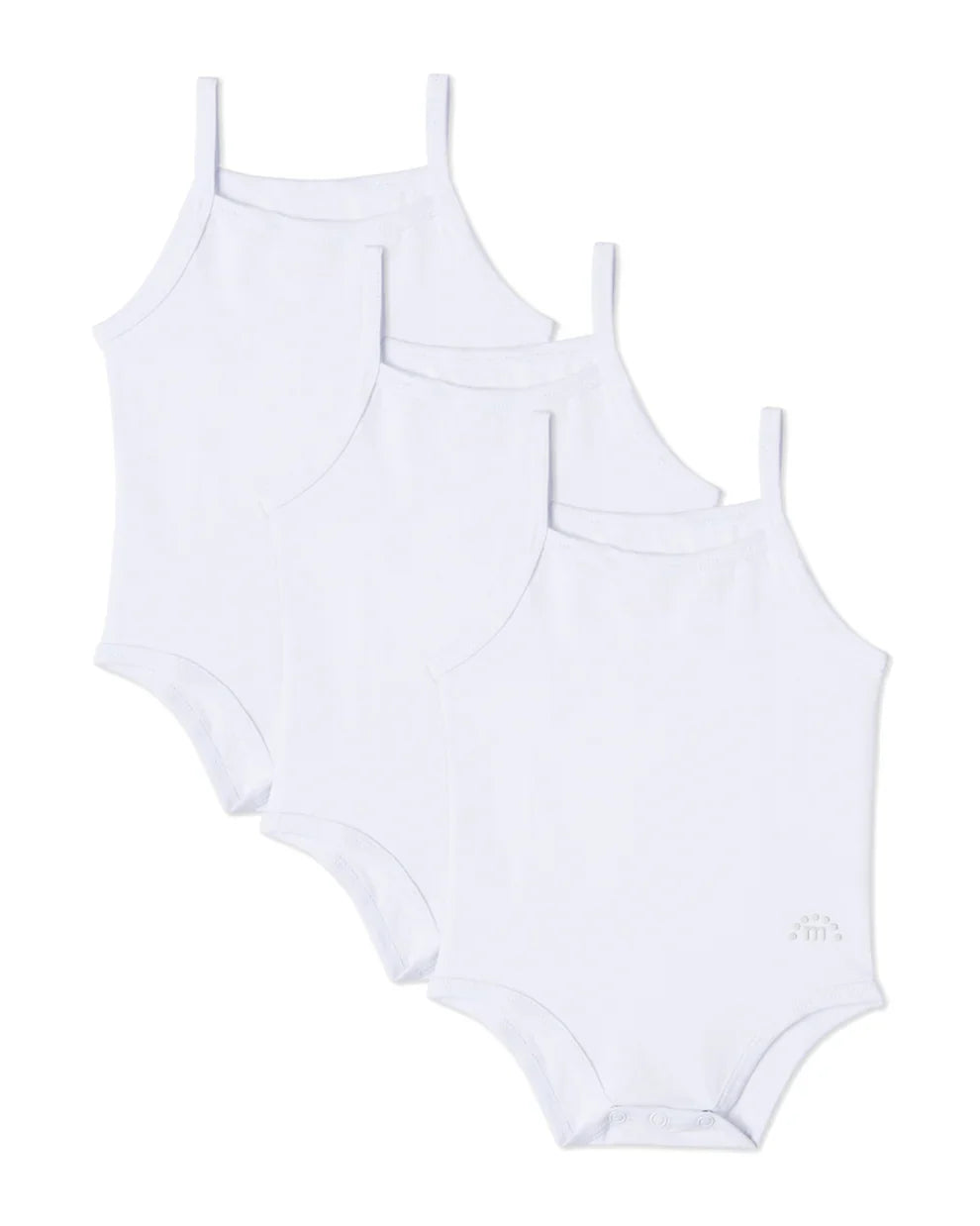 solid bodysuits 3 pack