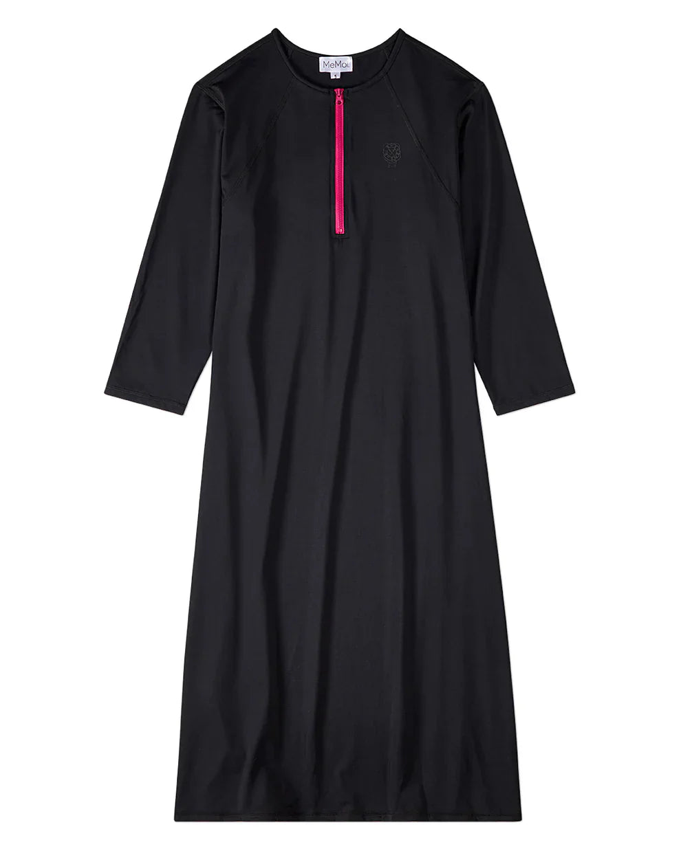 cover up half zip swim dress