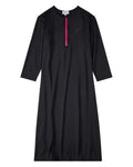 cover up half zip swim dress