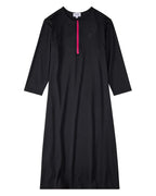 cover up half zip swim dress