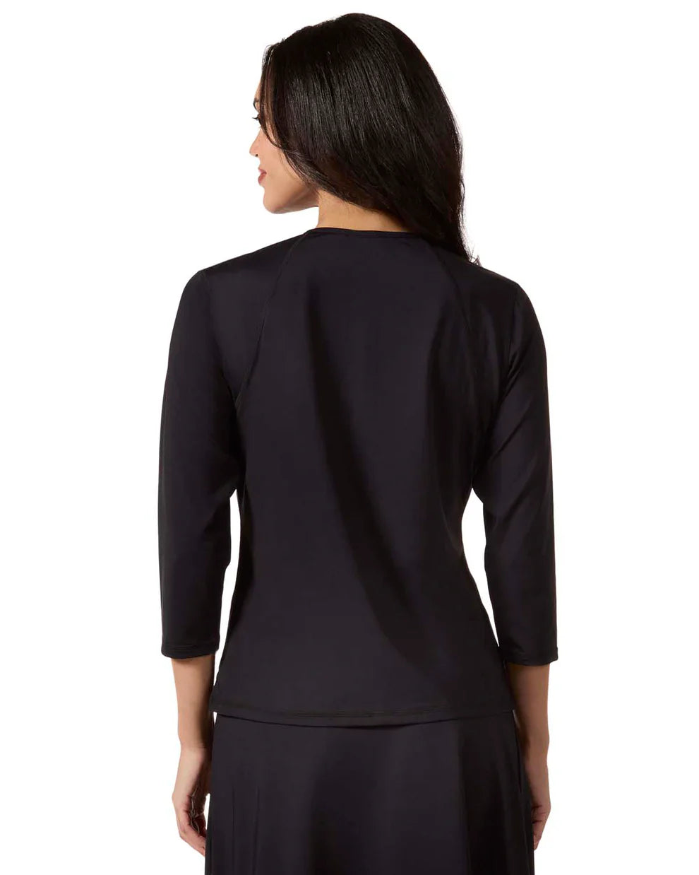 swim tee half zip
