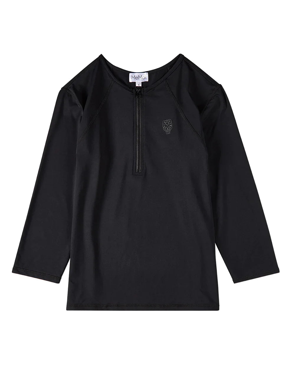 swim tee half zip
