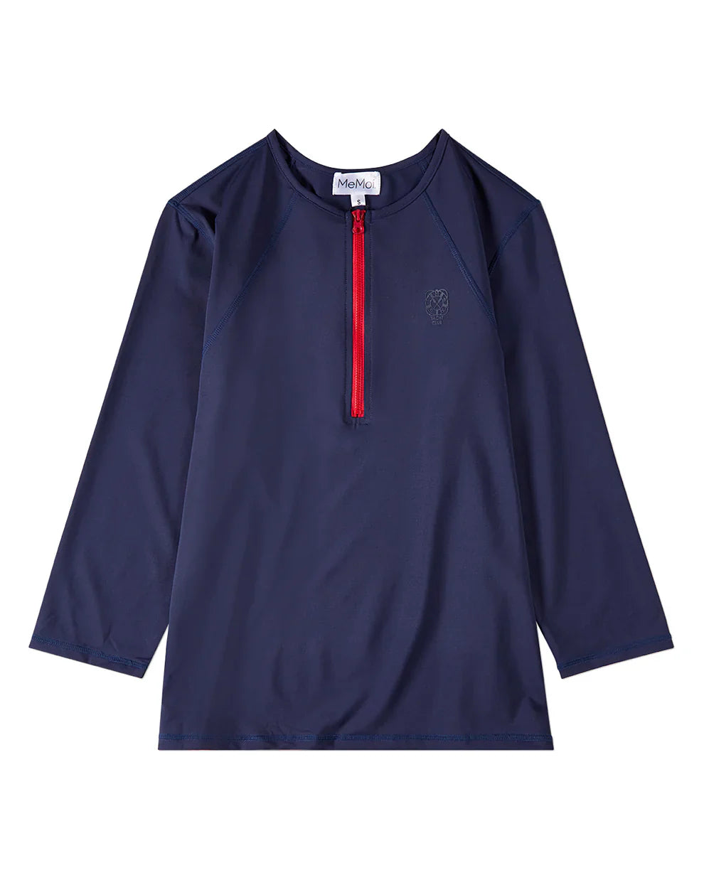 swim tee half zip