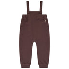 set outfit printed mockneck and overalls