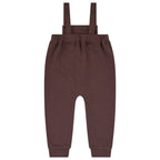 set outfit printed mockneck and overalls