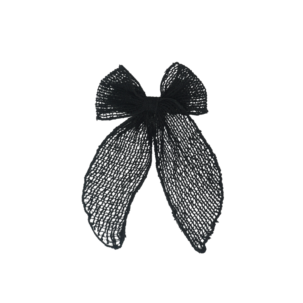 clip netting crochet bow