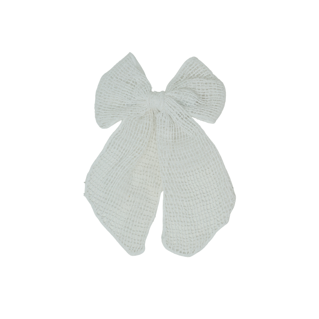 clip netting crochet bow