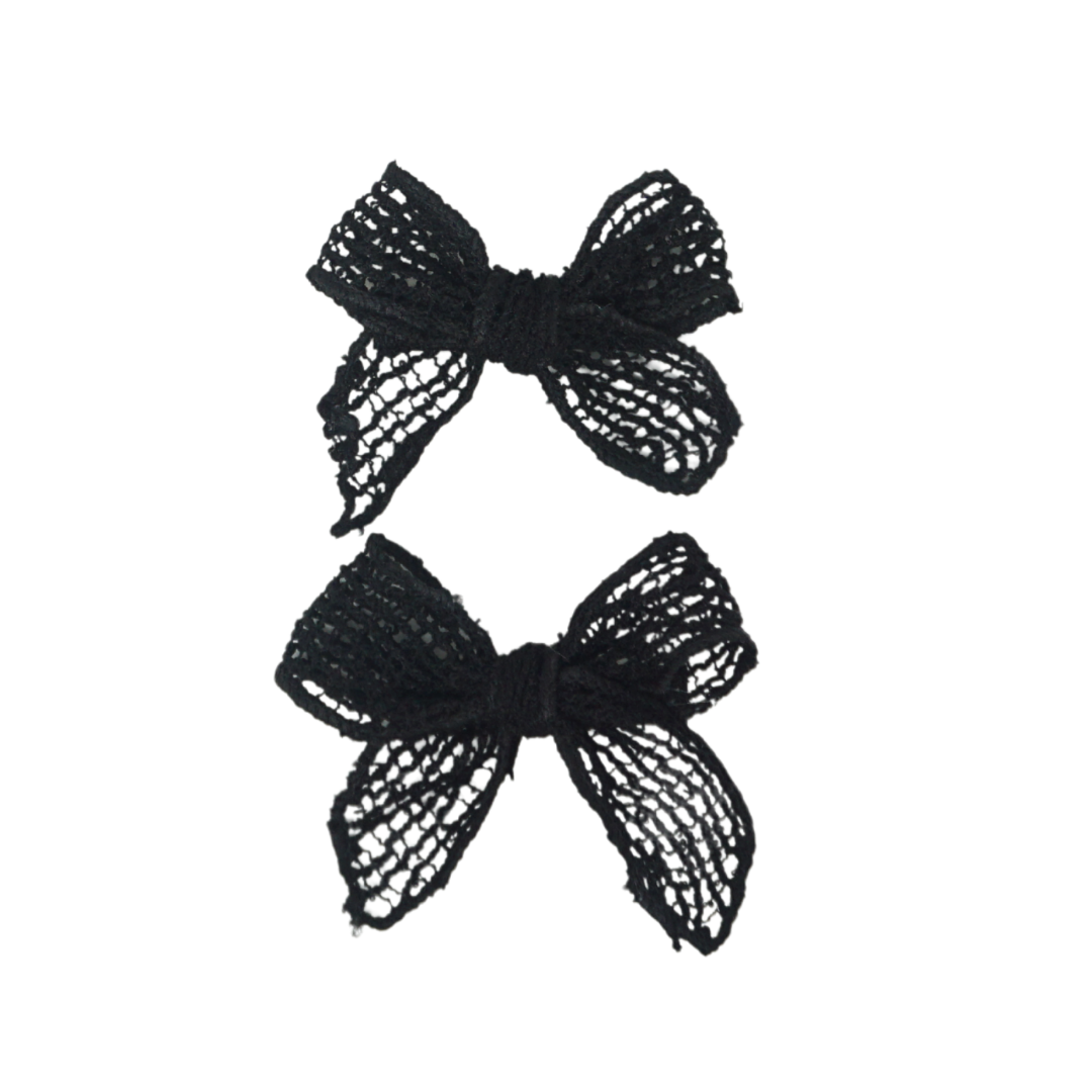 clip netting crochet bow