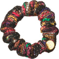 pony scrunchie tweed narrow