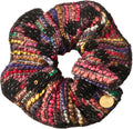 pony scrunchie tweed