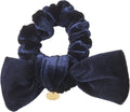 pony scrunchie velvet bow