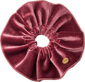 pony scrunchie velvet oversized