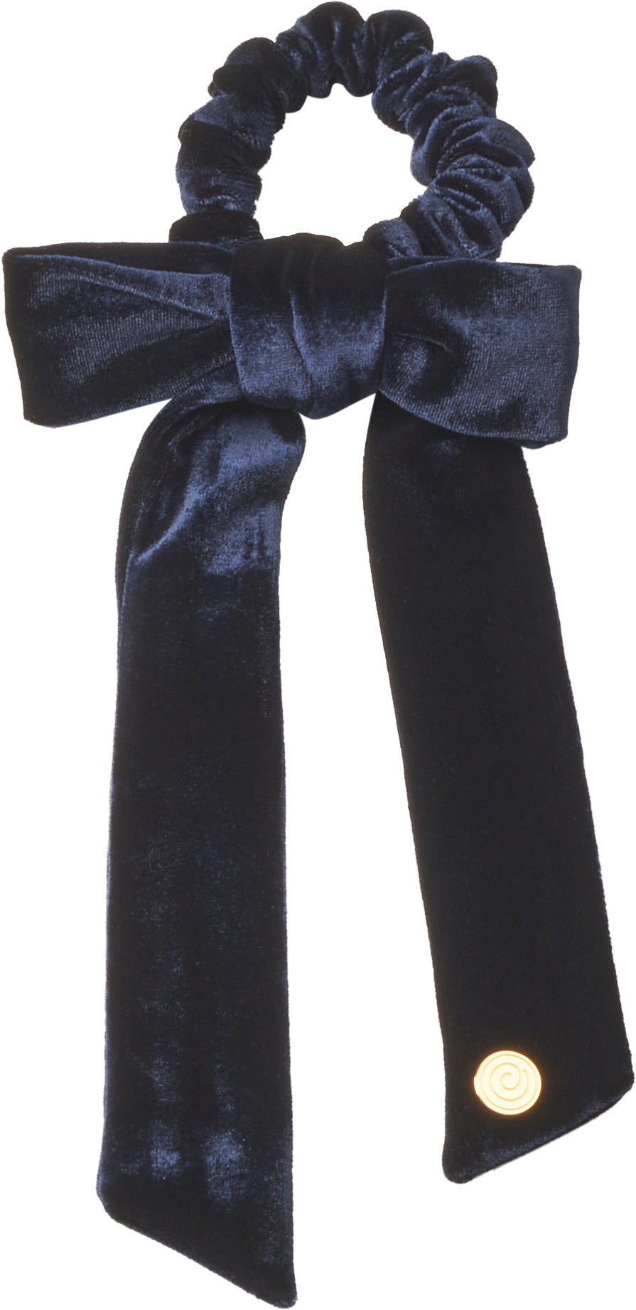 pony velvet ties with bow