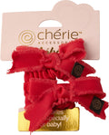 pony scrunchie gg fringe bow set