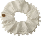 pony scrunchie textured
