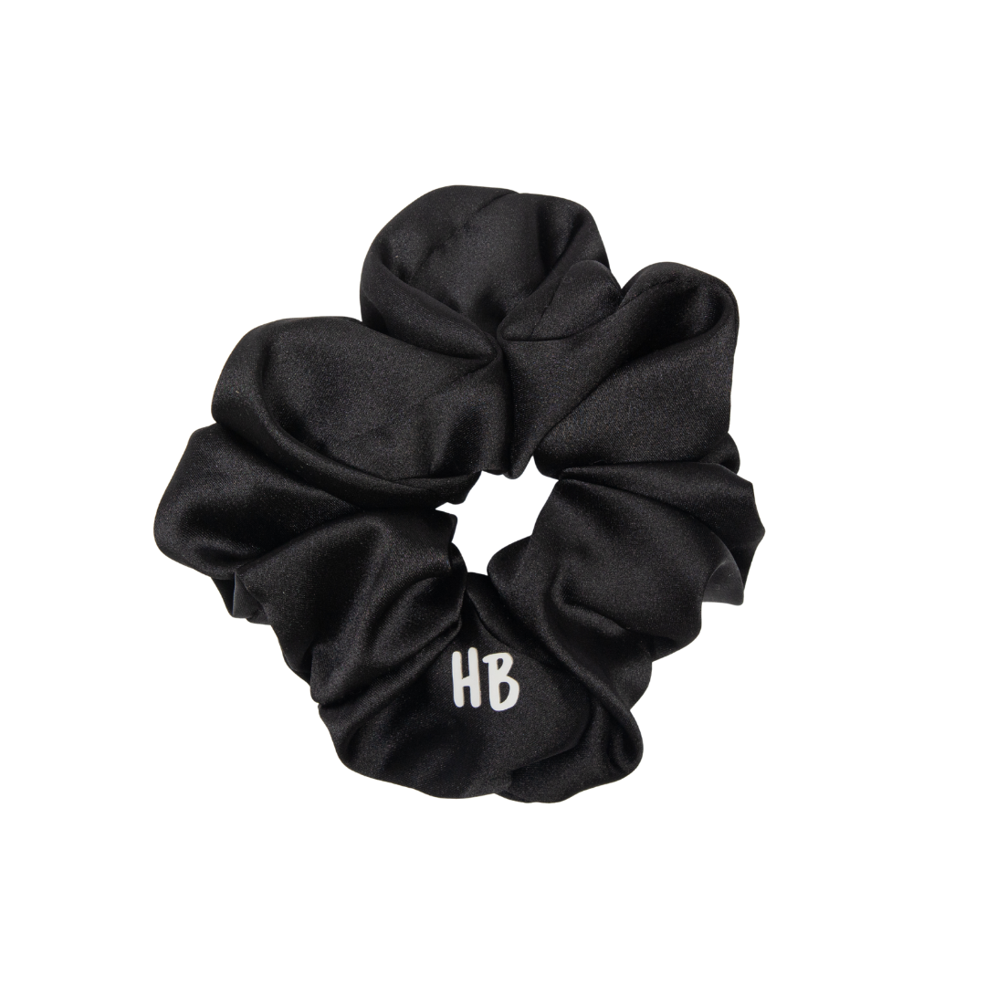 pony scrunchie satin