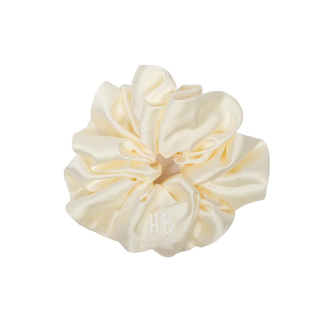 pony scrunchie satin oversized