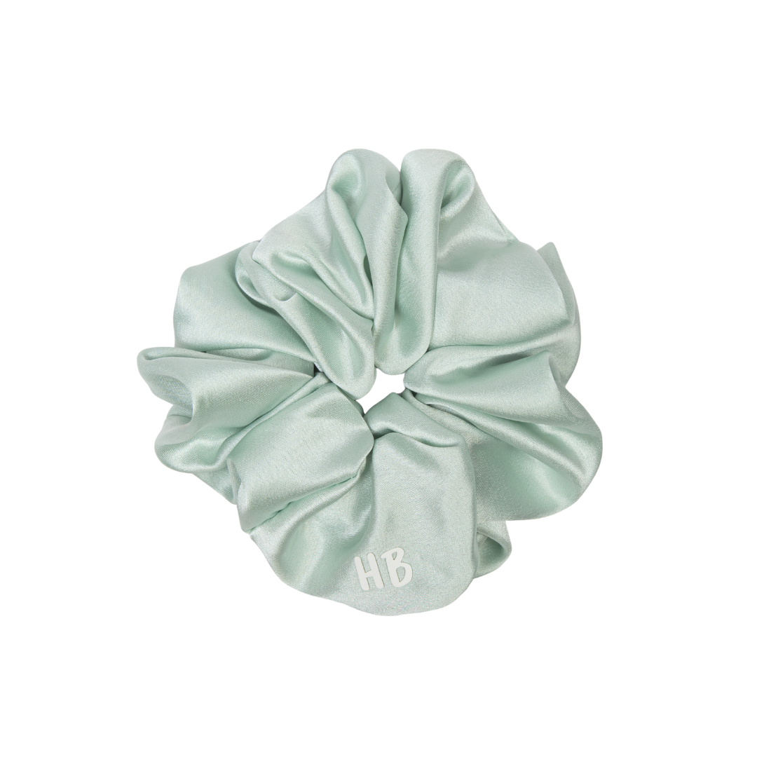 pony scrunchie satin oversized