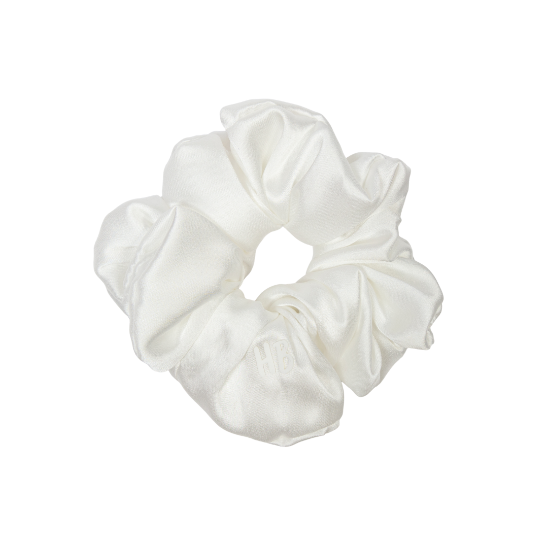 pony scrunchie satin oversized